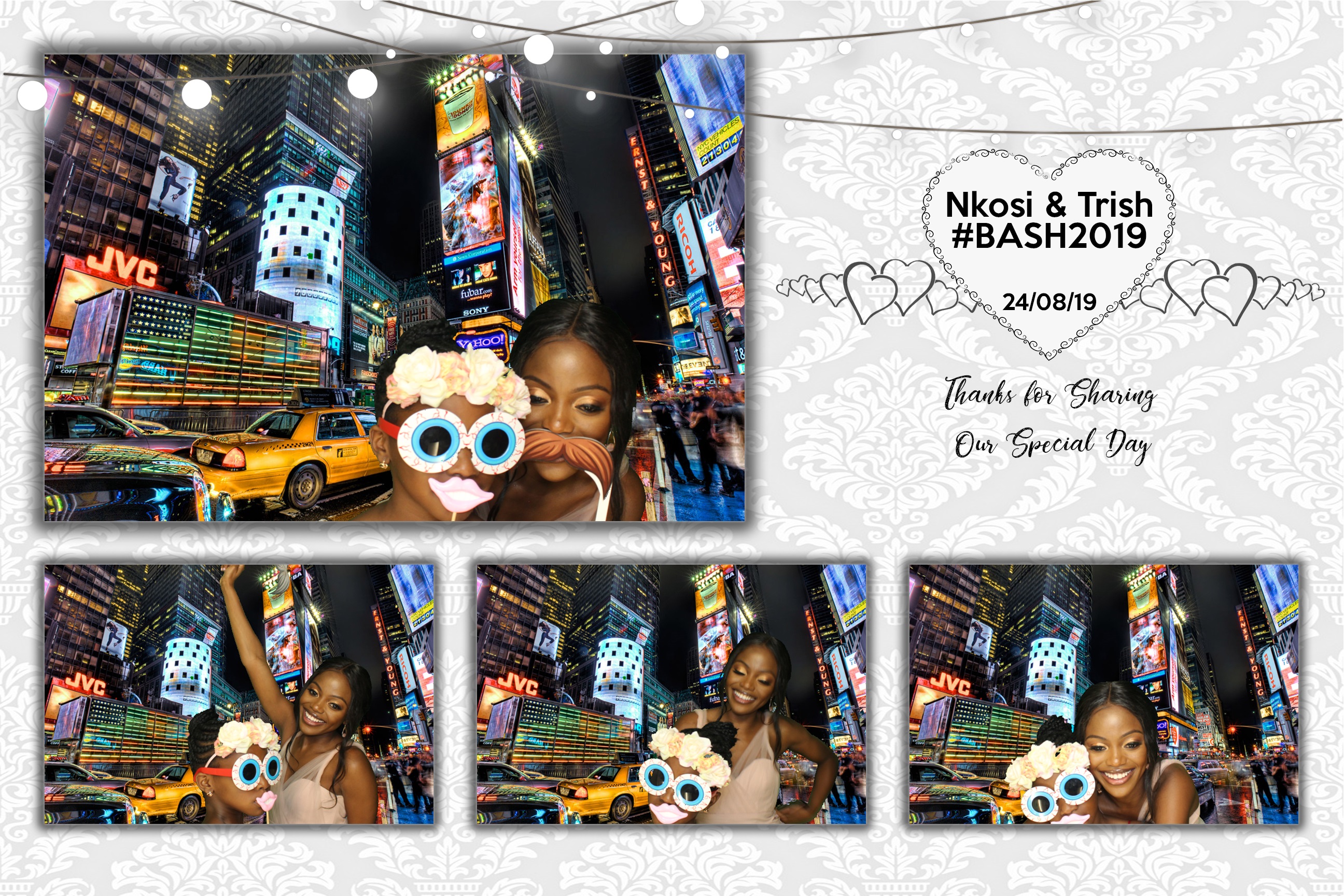 Nkosi & Trish's Wedding  | View more photos from the event at images.mobile-photo-booth.com/u/MobilePhotoBoothUK/Nkosi-Trishs-Wedding